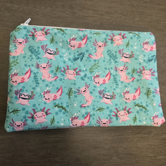 Other - Axolotl Print handmade Pouch